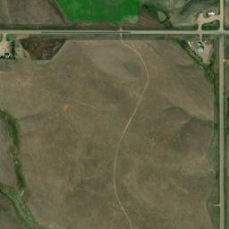 South Dakota 34 Milesville SD High Resolution Satellite Map