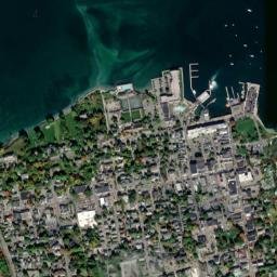 Bar Harbor map(satellite map)