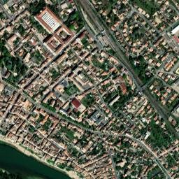 Tonneins map(satellite map)