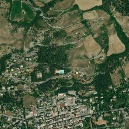 Barcelonnette map(satellite map)