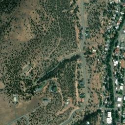 Canyon City map(satellite map)