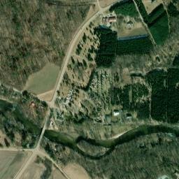 County Highway X, Weyauwega, WI High Resolution Satellite Map