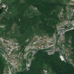 Avegno map(satellite map)