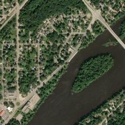 East Riverview Expressway, Wisconsin Rapids, WI  High Resolution Satellite Map
