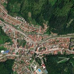 Krupanj map(satellite map)