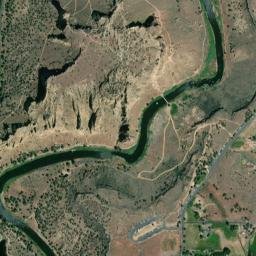 9646-9934 Northeast Crooked River Drive Terrebonne OR High Resolution Satellite Map