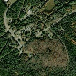 Lake Clear New York High Resolution Satellite Map