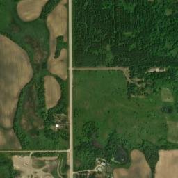Rice County map(satellite map)