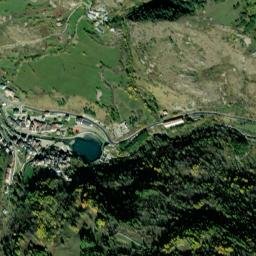 Pietraporzio map(satellite map)