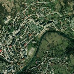 Jajce map(satellite map)