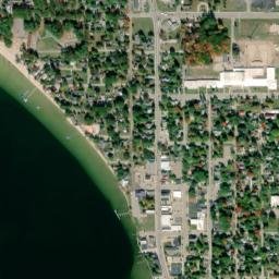 Lake City map(satellite map)