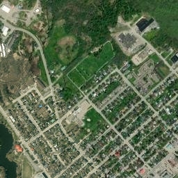 Gananoque map(satellite map)