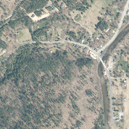 Upper Jay New York High Resolution Satellite Map