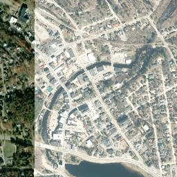 Saranac Lake map(satellite map)