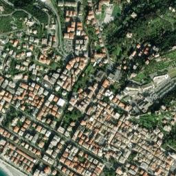 Chiavari map(satellite map)