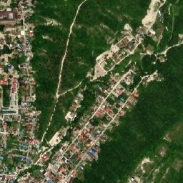 Dzhubga map(satellite map)