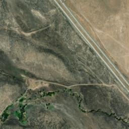 Old Oregon Trail Highway, Huntington, OR High Resolution Satellite Map