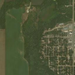 313-333 Main Street, Wanamingo, MN High Resolution Satellite Map
