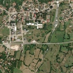 Gračac map(satellite map)