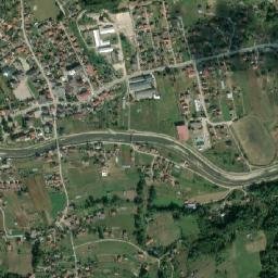 Šekovići map(satellite map)