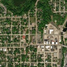 Black River Falls map(satellite map)