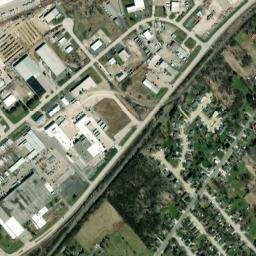 1601-1773 Hyland Ave Kaukauna WI High Resolution Satellite Map