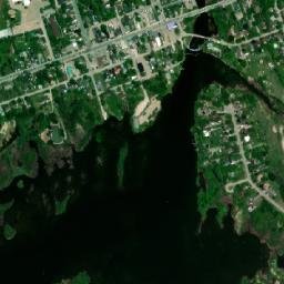 Omemee map(satellite map)