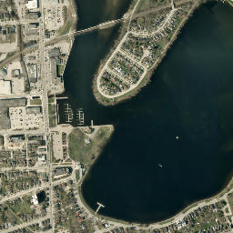 Peterborough map(satellite map)