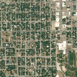 Gillette map(satellite map)