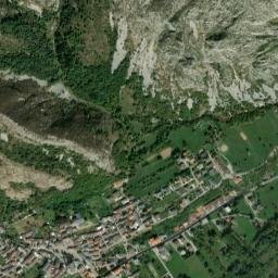 Valdieri map(satellite map)