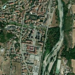 Vergato map(satellite map)