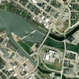 Kaukauna map(satellite map)
