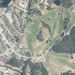 Lake Placid New York High Resolution Satellite Map