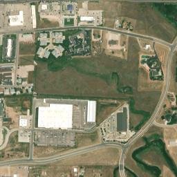 1020 Country Club Rd Gillette WY High Resolution Satellite Map