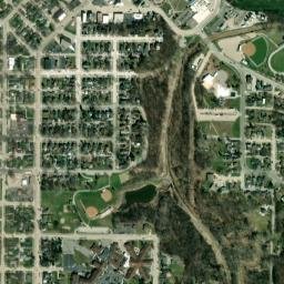 707-709 East 9th Street, Kaukauna, WI  High Resolution Satellite Map