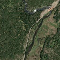 S Entrance Rd, Yellowstone National Park, Moran High Resolution Satellite Map