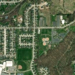 Combined Locks map(satellite map)