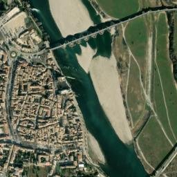 Pont-Saint-Esprit map(satellite map)