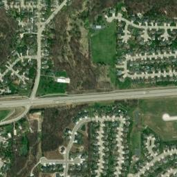 401 Paul Ct Combined Locks WI High Resolution Satellite Map
