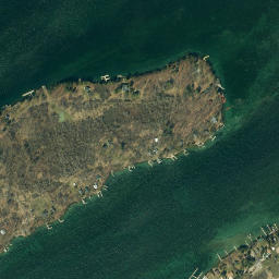 Frontenac New York High Resolution Satellite Map
