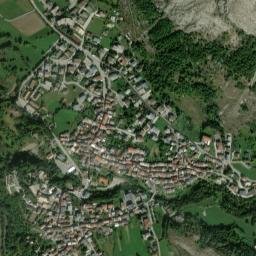 Entracque map(satellite map)