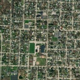 Manistee map(satellite map)