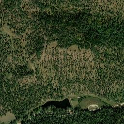 Black Hills National Forest Dalton Campground Nemo SD High Resolution Satellite Map