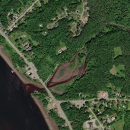 Pittston map(satellite map)