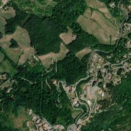 Monghidoro map(satellite map)