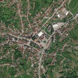 Kladanj map(satellite map)