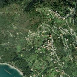 Framura map(satellite map)