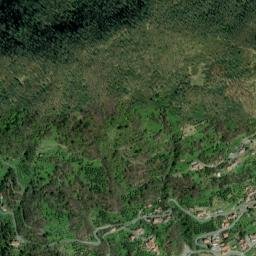 Podenzana map(satellite map)