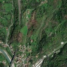 Aulla map(satellite map)
