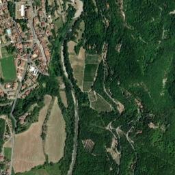 Castel del Rio map(satellite map)